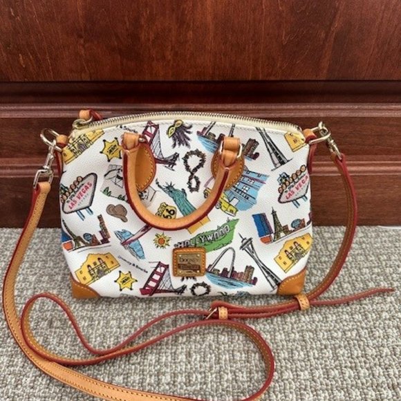 Dooney & Bourke Multicolor Satchel - Picture 7 of 9